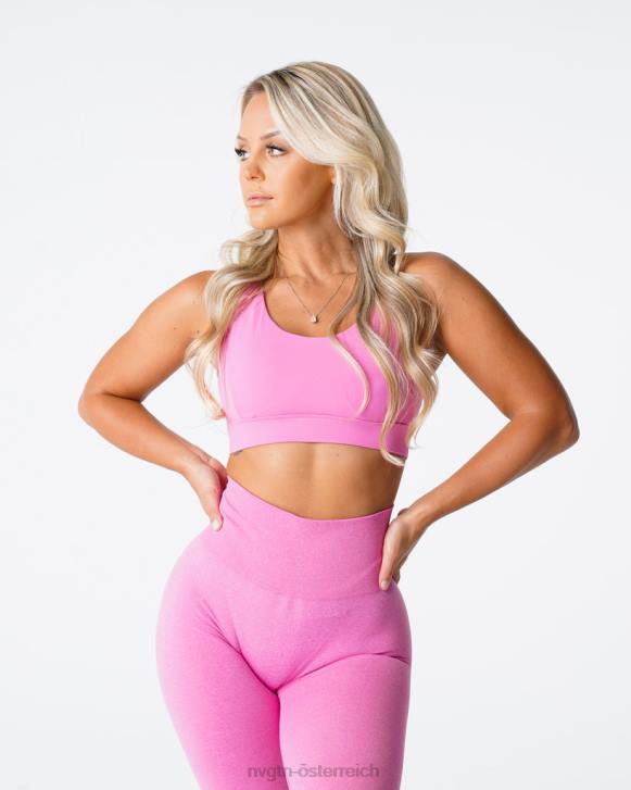 Fitness Frauen NVGTN 6J66171 Kaugummi rosa BH zum Enthüllen