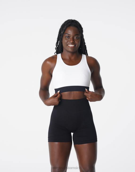 Fitness Frauen NVGTN 6J66174 Weiß Agility-BH