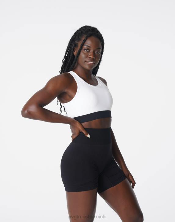 Fitness Frauen NVGTN 6J66174 Weiß Agility-BH