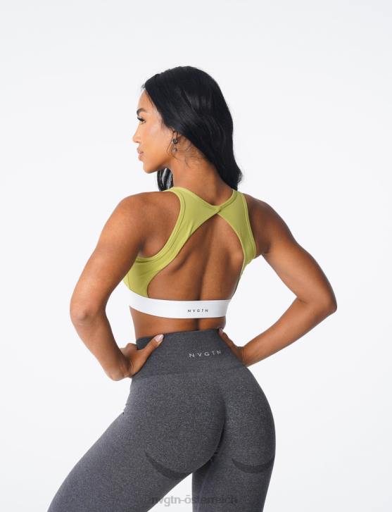 Fitness Frauen NVGTN 6J66176 Olive Agility-BH