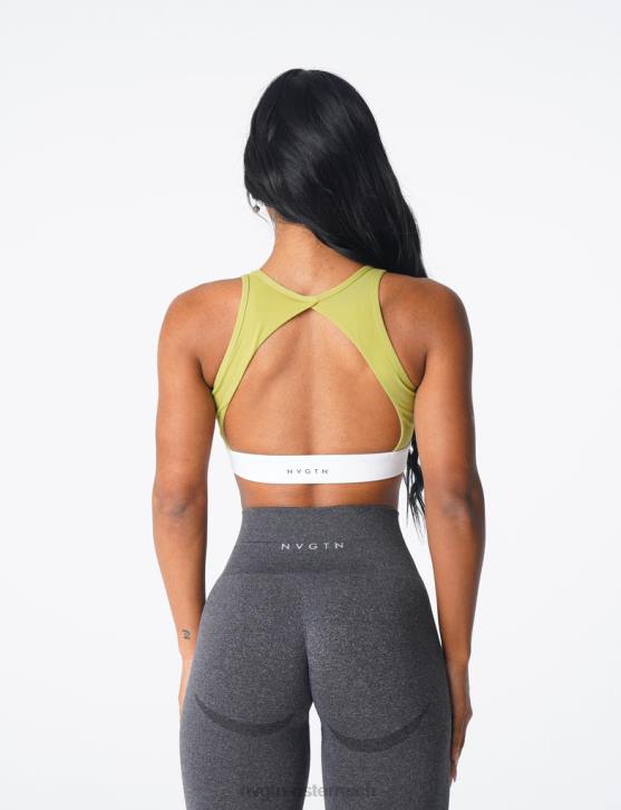 Fitness Frauen NVGTN 6J66176 Olive Agility-BH