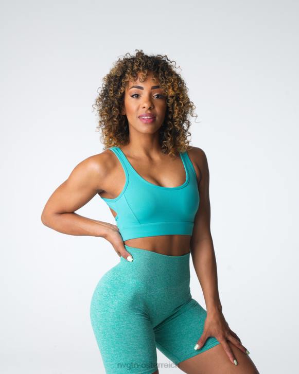 Fitness Frauen NVGTN 6J66180 Türkis Allure-BH
