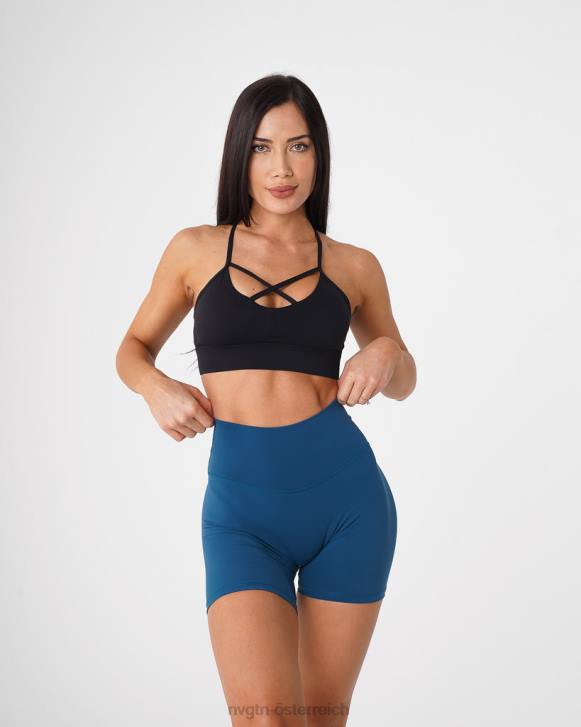 Fitness Frauen NVGTN 6J66181 Schwarz Oasis-BH