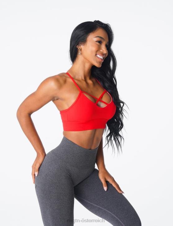 Fitness Frauen NVGTN 6J66184 Scharlach Oasis-BH
