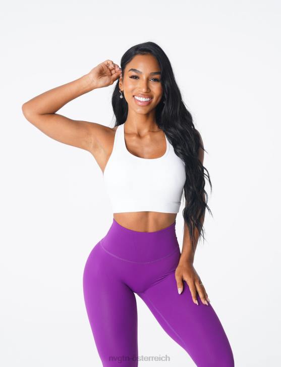 Fitness Frauen NVGTN 6J66188 Weiß Trio-BH