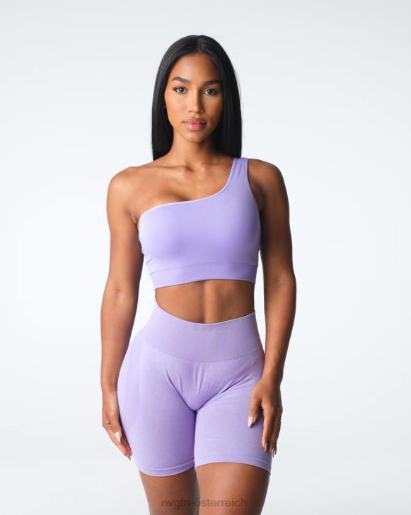 Fitness Frauen NVGTN 6J6620 lila Nahtloser BH „Passion“.