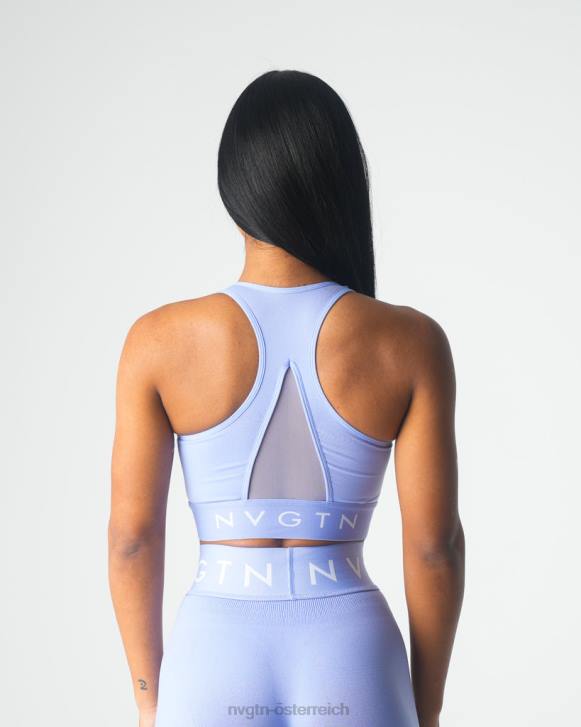 Fitness Frauen NVGTN 6J6624 Immergrün Nahtloser Legacy-Sport-BH