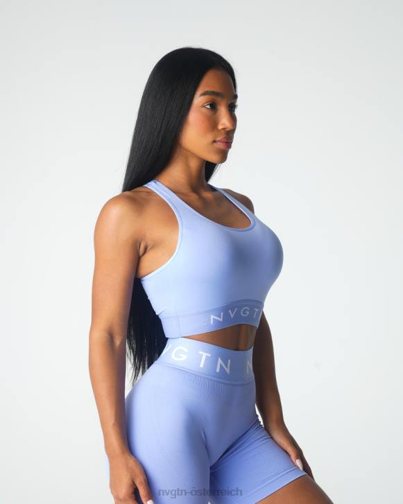 Fitness Frauen NVGTN 6J6624 Immergrün Nahtloser Legacy-Sport-BH