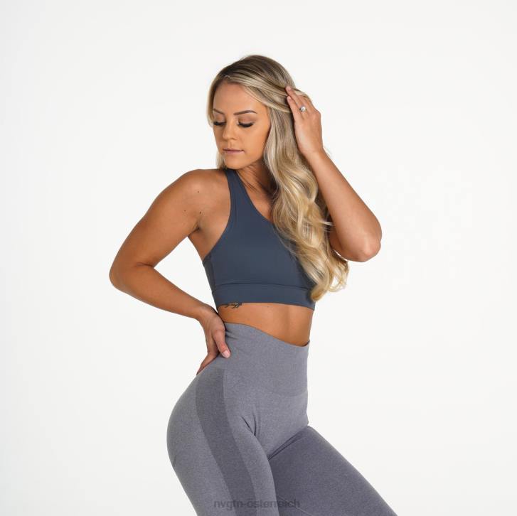 Fitness Frauen NVGTN 6J66254 Steingrau Trio-BH