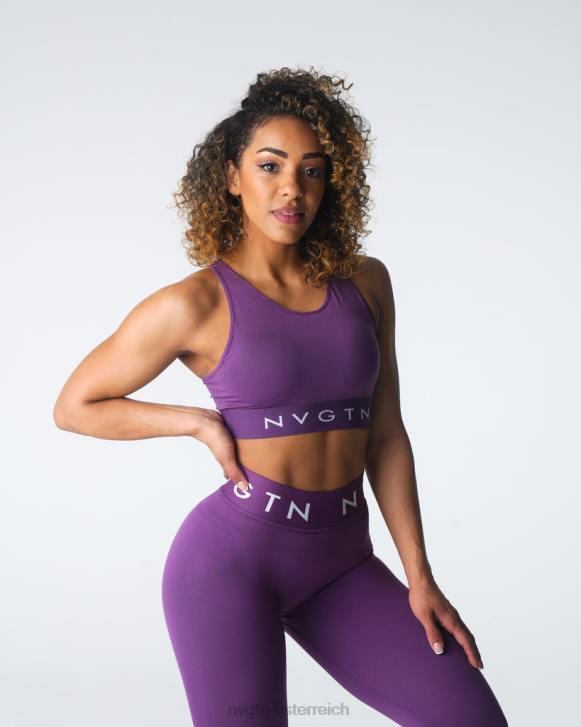 Fitness Frauen NVGTN 6J6633 Amethyst Trilogy Sport nahtloser BH