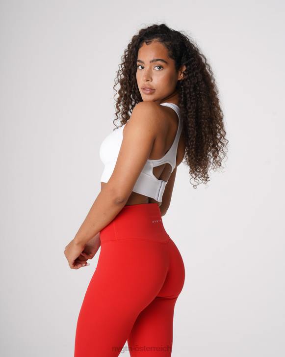 Fitness Frauen NVGTN 6J6641 Weiß Ignite nahtloser BH