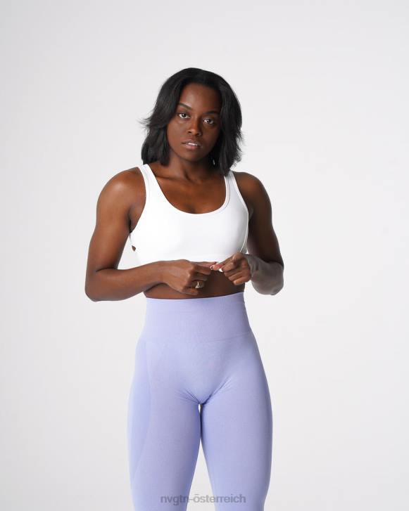 Fitness Frauen NVGTN 6J6691 Weiß Allure-BH
