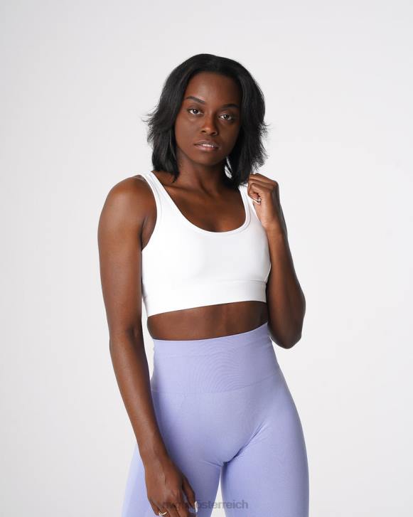 Fitness Frauen NVGTN 6J6691 Weiß Allure-BH