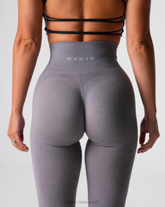 Fitness Frauen NVGTN 6J66488 grau Kontur 2.0 nahtlose Leggings