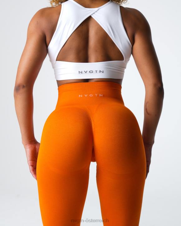 Fitness Frauen NVGTN 6J66489 Mandarin Kontur 2.0 nahtlose Leggings