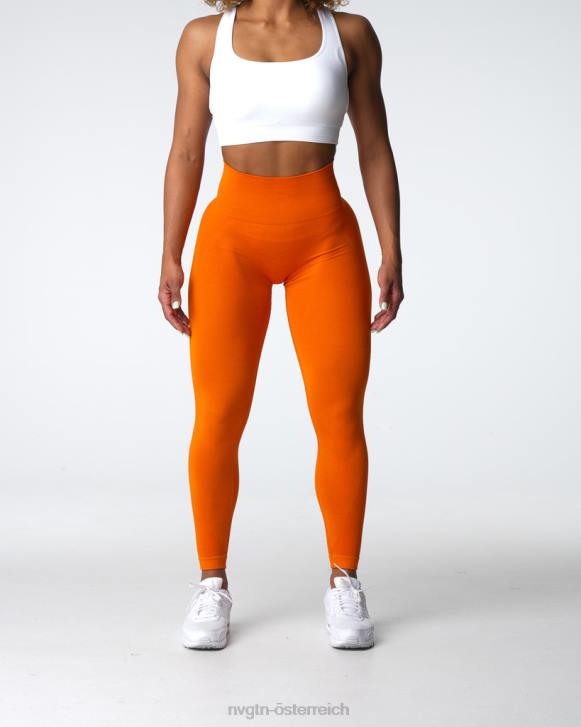 Fitness Frauen NVGTN 6J66489 Mandarin Kontur 2.0 nahtlose Leggings