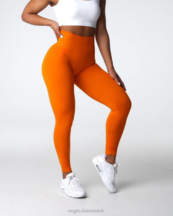 Fitness Frauen NVGTN 6J66489 Mandarin Kontur 2.0 nahtlose Leggings