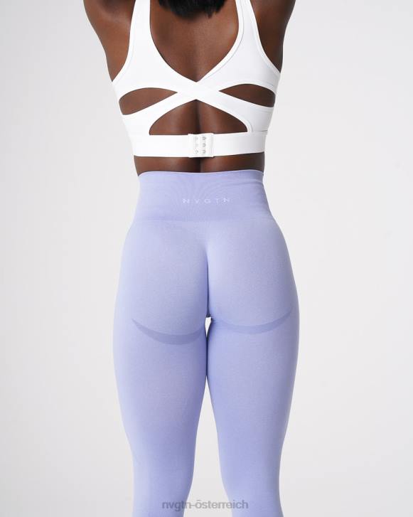 Fitness Frauen NVGTN 6J66506 Immergrün Konturnahtlose Leggings
