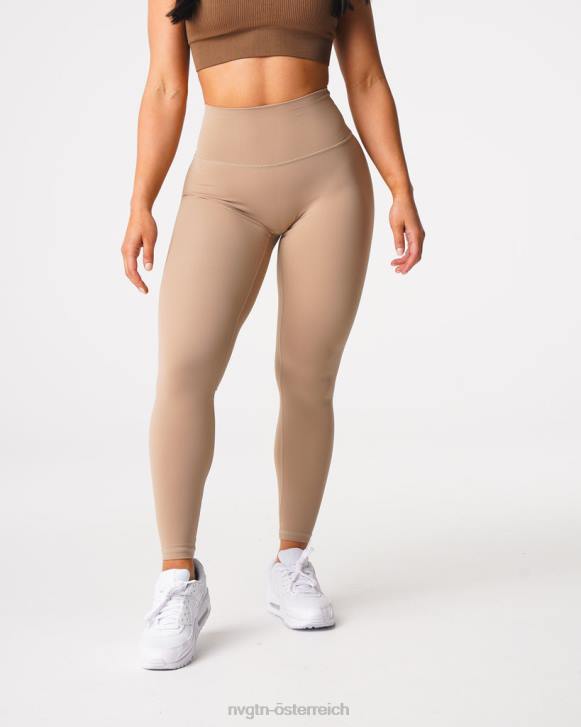 Fitness Frauen NVGTN 6J66565 Latté charakteristische 2.0-Leggings