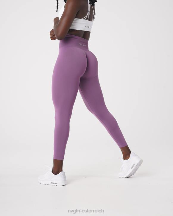 Fitness Frauen NVGTN 6J66577 Orchidee Solide nahtlose Leggings