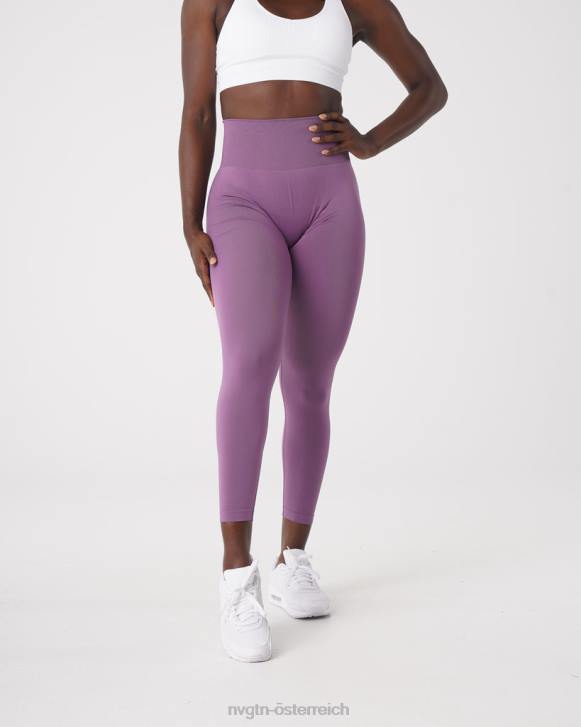 Fitness Frauen NVGTN 6J66577 Orchidee Solide nahtlose Leggings
