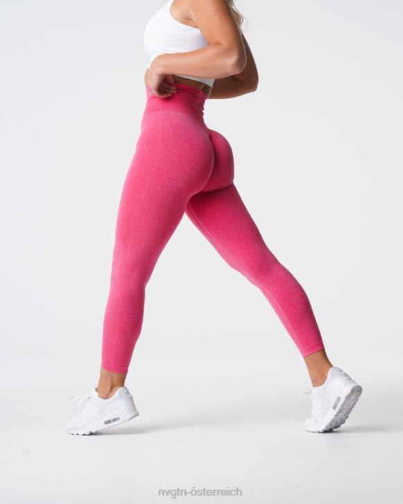 Fitness Frauen NVGTN 6J66590 heißes Rosa Nahtlose NV-Leggings