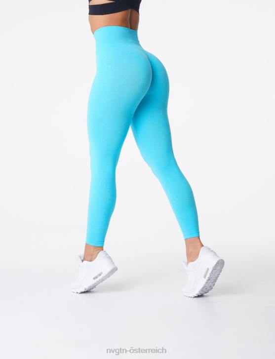 Fitness Frauen NVGTN 6J66594 Aqua Nahtlose NV-Leggings