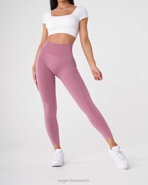 Fitness Frauen NVGTN 6J66600 Pastellrosa Nahtlose NV-Leggings