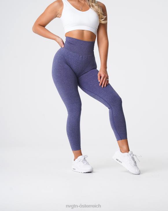 Fitness Frauen NVGTN 6J66605 Indigo Nahtlose NV-Leggings