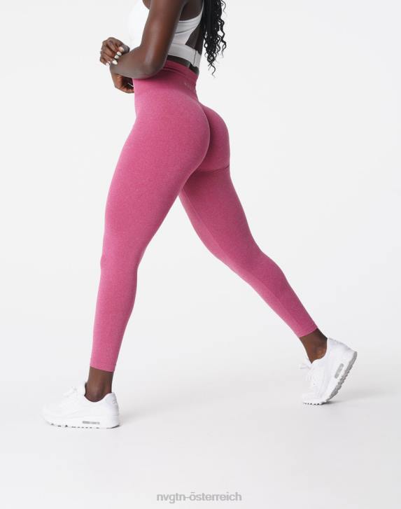 Fitness Frauen NVGTN 6J66607 purpurrot Nahtlose NV-Leggings