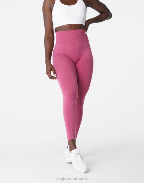 Fitness Frauen NVGTN 6J66607 purpurrot Nahtlose NV-Leggings
