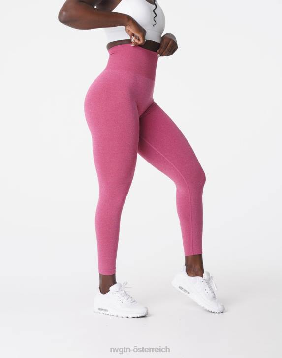 Fitness Frauen NVGTN 6J66607 purpurrot Nahtlose NV-Leggings