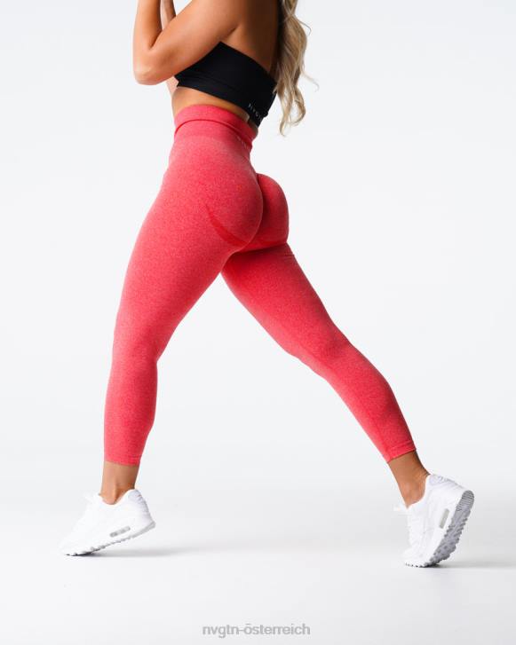 Fitness Frauen NVGTN 6J66621 kandierter Apfel Nahtlose Leggings mit Kurven