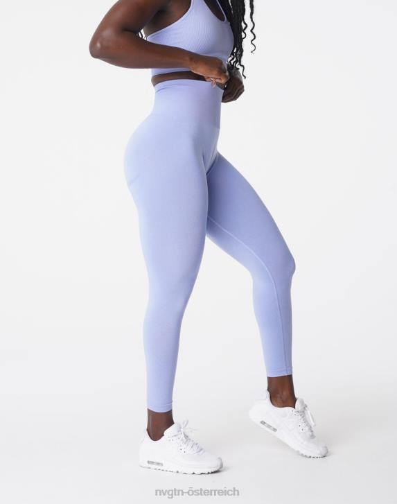 Fitness Frauen NVGTN 6J66626 Immergrün Nahtlose Leggings mit Kurven