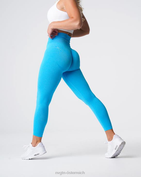 Fitness Frauen NVGTN 6J66635 Karibik Nahtlose Leggings mit Kurven