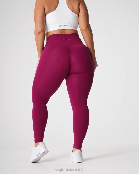 Fitness Frauen NVGTN 6J66653 Beere charakteristische 2.0-Leggings