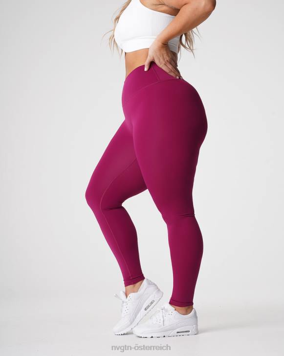 Fitness Frauen NVGTN 6J66653 Beere charakteristische 2.0-Leggings