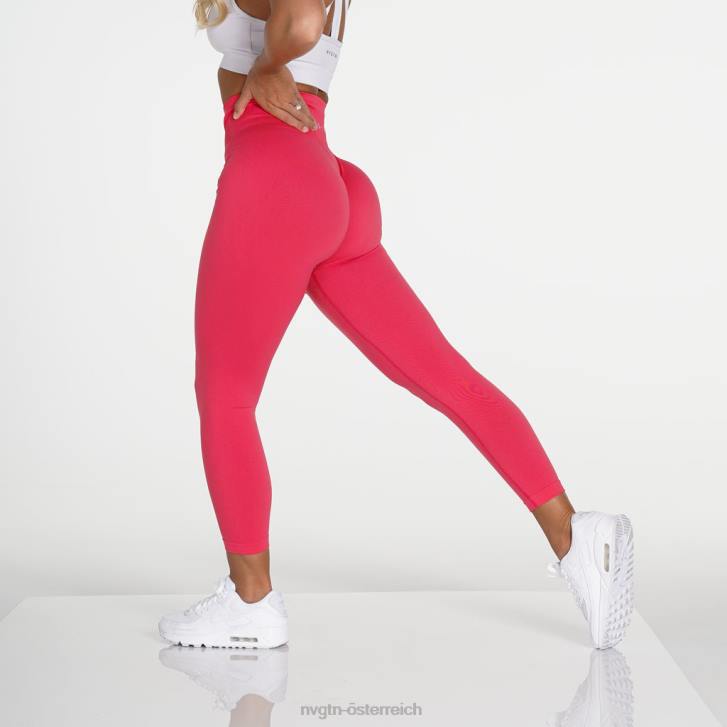 Fitness Frauen NVGTN 6J66694 hawaiianisches Rosa Solide nahtlose Leggings