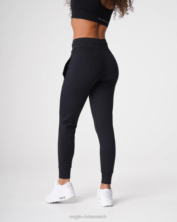 Fitness Frauen NVGTN 6J66695 pechschwarz Jogger