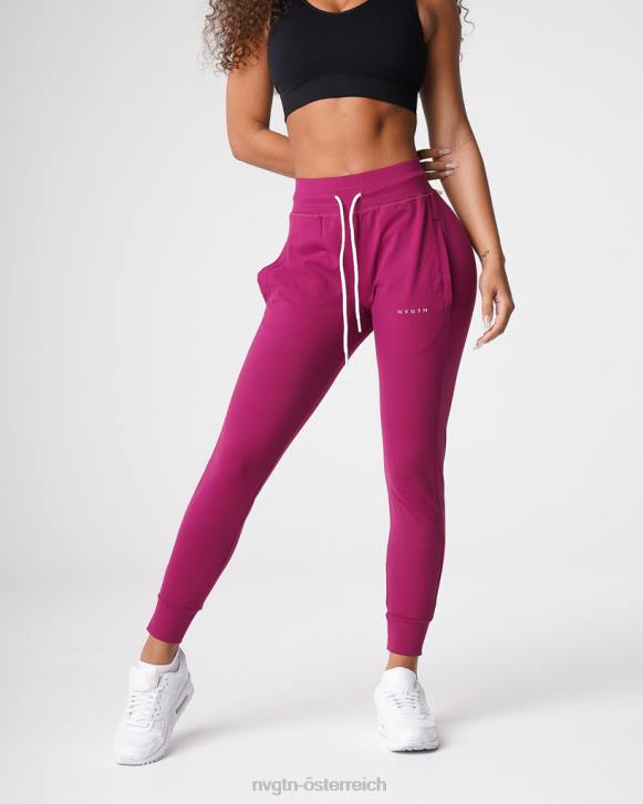 Fitness Frauen NVGTN 6J66699 Beere Jogger