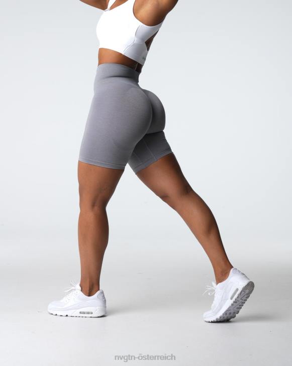 Fitness Frauen NVGTN 6J66317 grau Kontur 2.0 nahtlose Shorts