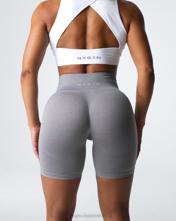 Fitness Frauen NVGTN 6J66317 grau Kontur 2.0 nahtlose Shorts