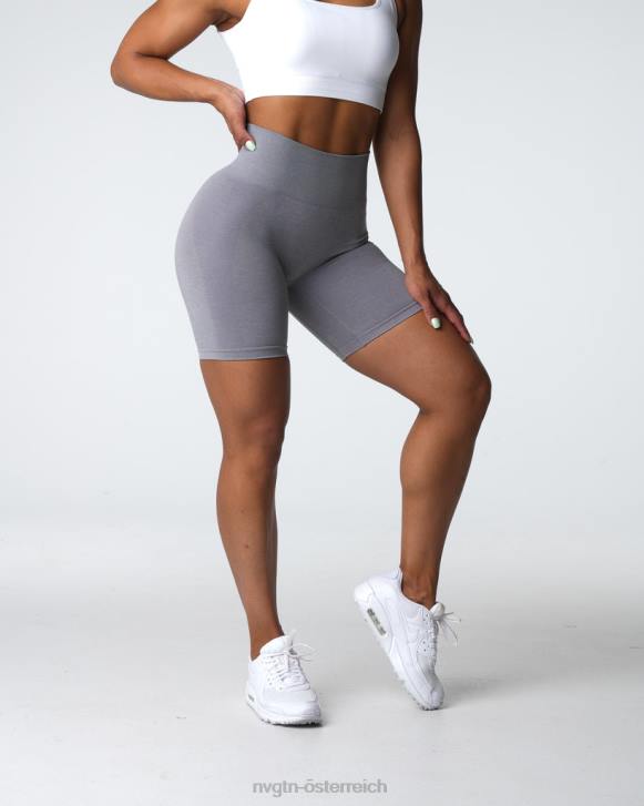 Fitness Frauen NVGTN 6J66317 grau Kontur 2.0 nahtlose Shorts