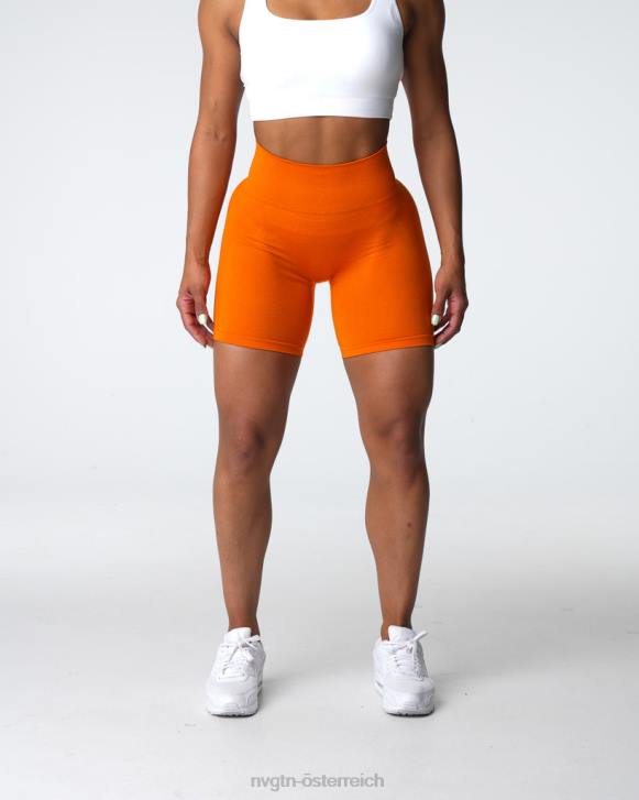 Fitness Frauen NVGTN 6J66318 Mandarin Kontur 2.0 nahtlose Shorts