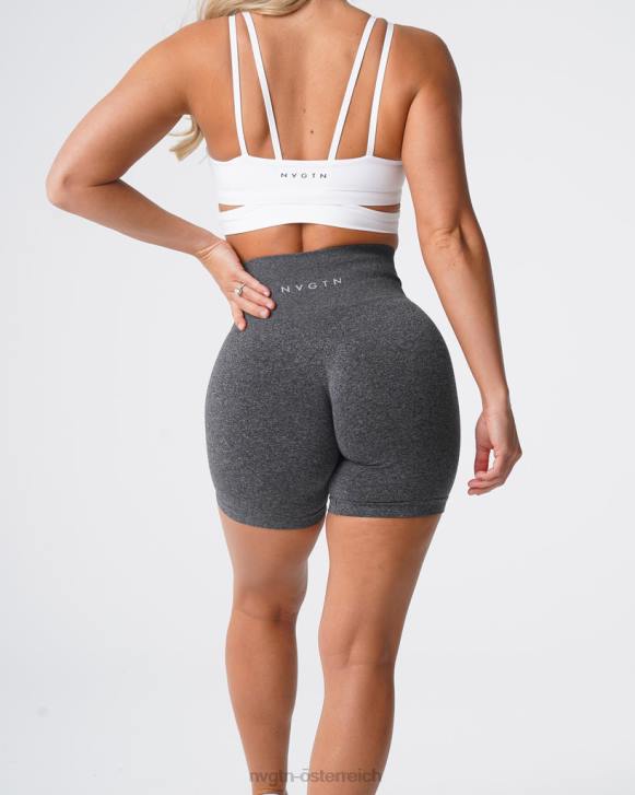 Fitness Frauen NVGTN 6J66357 schwarz gesprenkelt Pro nahtlose Shorts