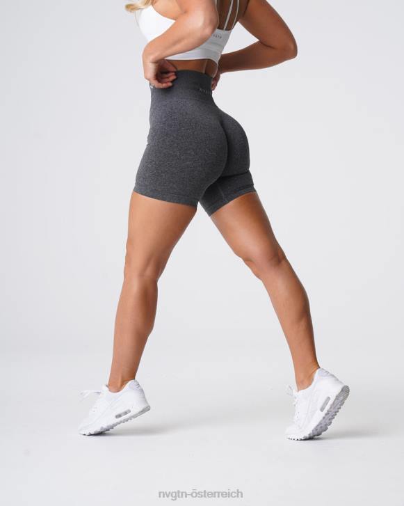 Fitness Frauen NVGTN 6J66357 schwarz gesprenkelt Pro nahtlose Shorts
