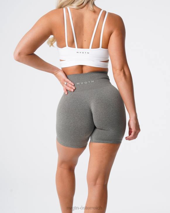 Fitness Frauen NVGTN 6J66368 Khakigrün Pro nahtlose Shorts