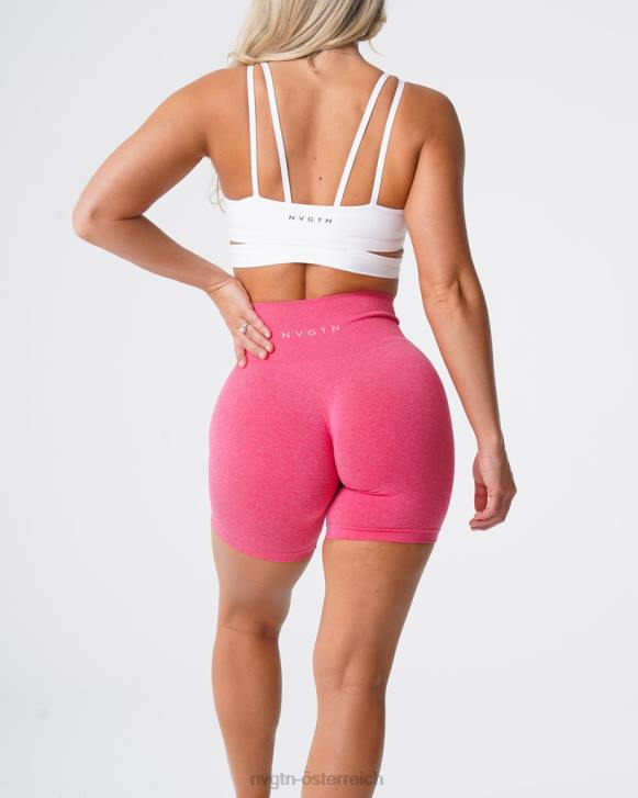 Fitness Frauen NVGTN 6J66375 heißes Rosa Pro nahtlose Shorts