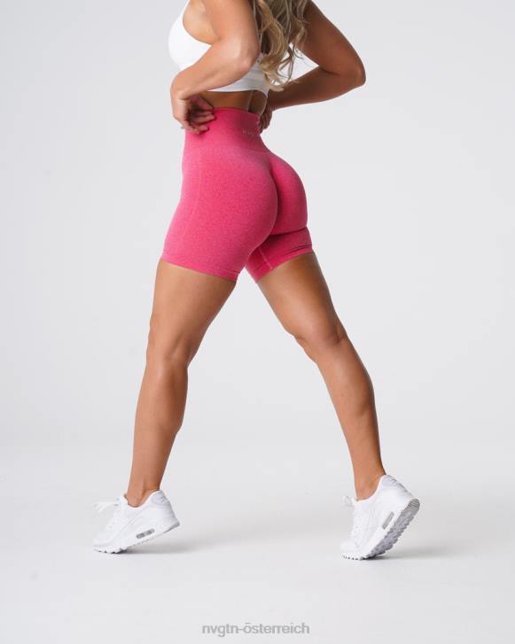 Fitness Frauen NVGTN 6J66375 heißes Rosa Pro nahtlose Shorts