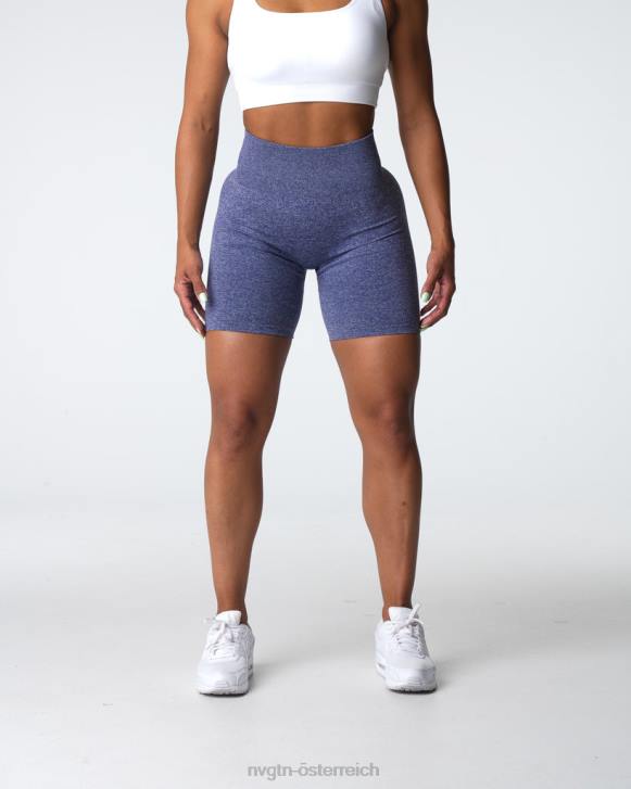 Fitness Frauen NVGTN 6J66400 Indigo Nahtlose Scrunch-Shorts